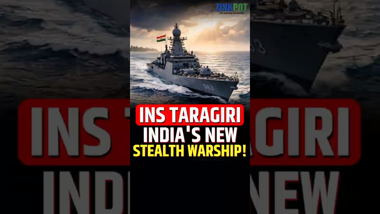 INS Taragiri! India&rsquo;s New Stealth Warship! #IndianNavy #INS_Taragiri #Project17A #StealthWarship