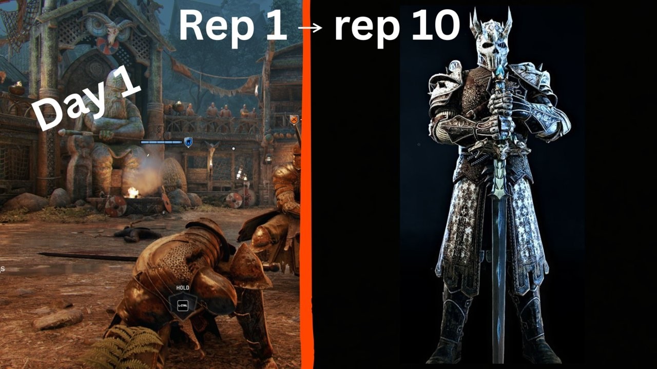 getting rep 10 with every character | day 1 | warden