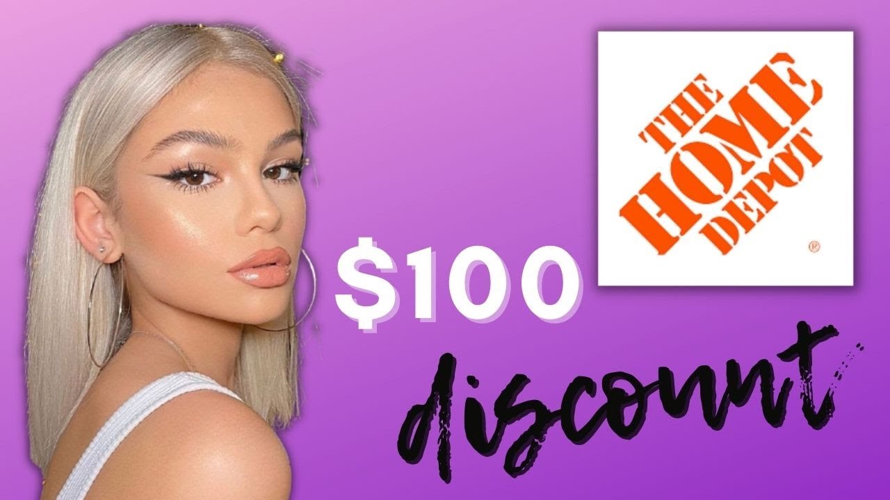 THE HOME DEPOT Coupon Code 2022 - Save $100 Promo Code Working