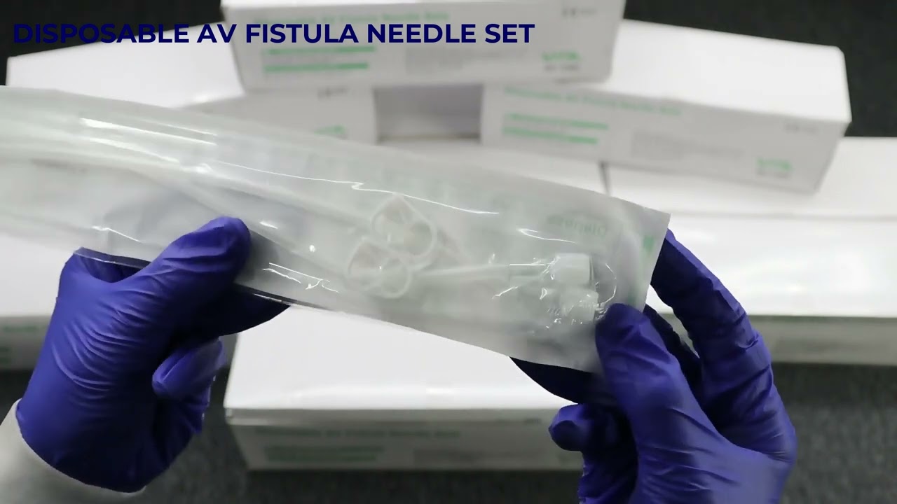 Vital Disposable AV Fistula Needle Set