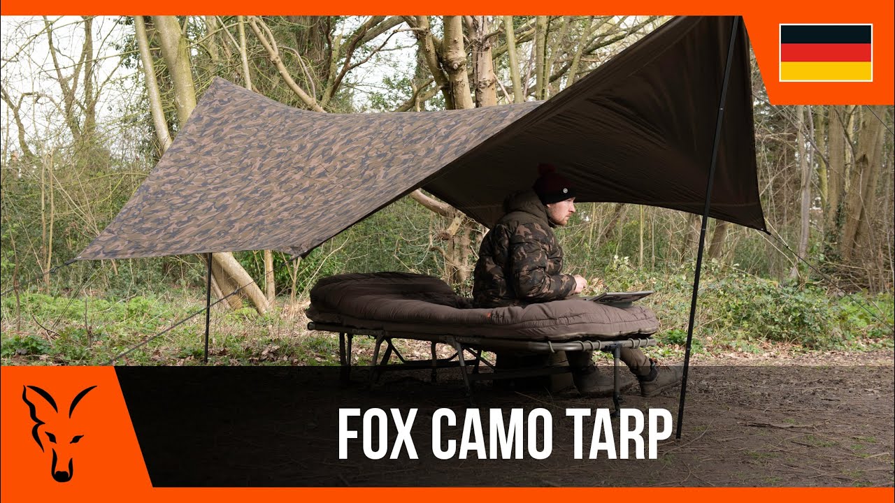 ***Karpfenangeln TV*** Fox Camo Tarp