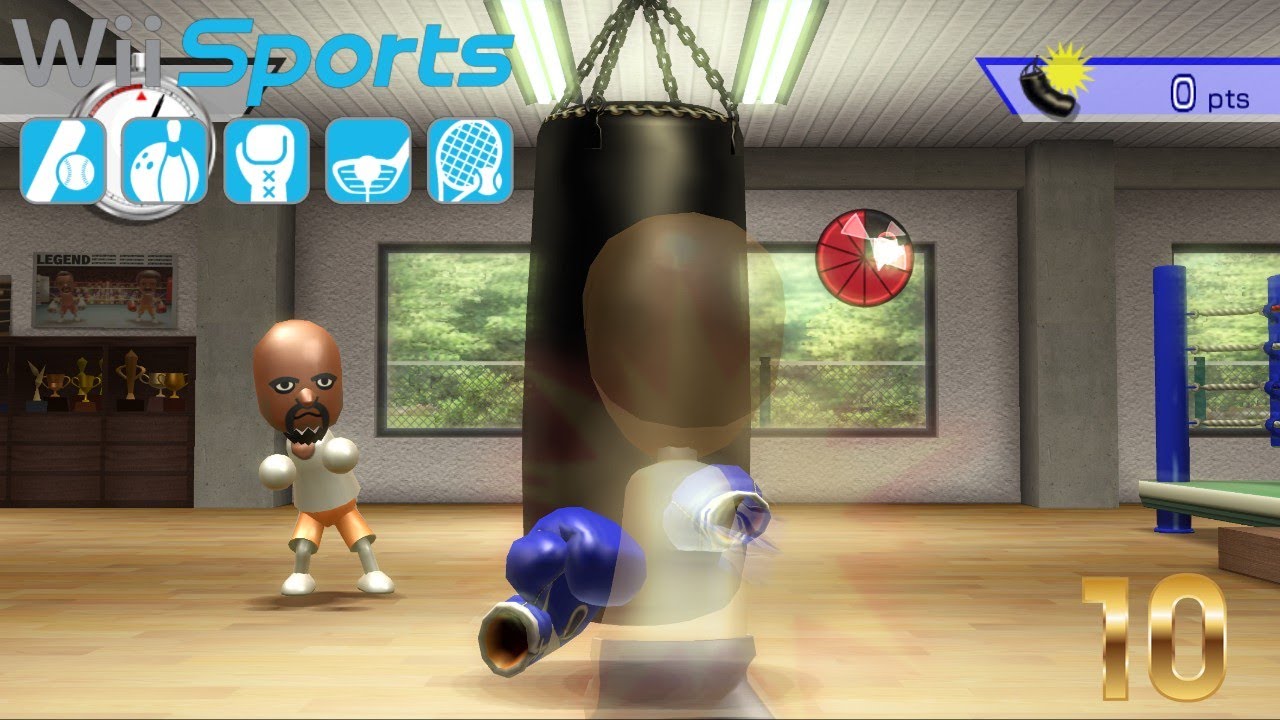 Wii Sports: 10 Entrenamientos de Boxeo