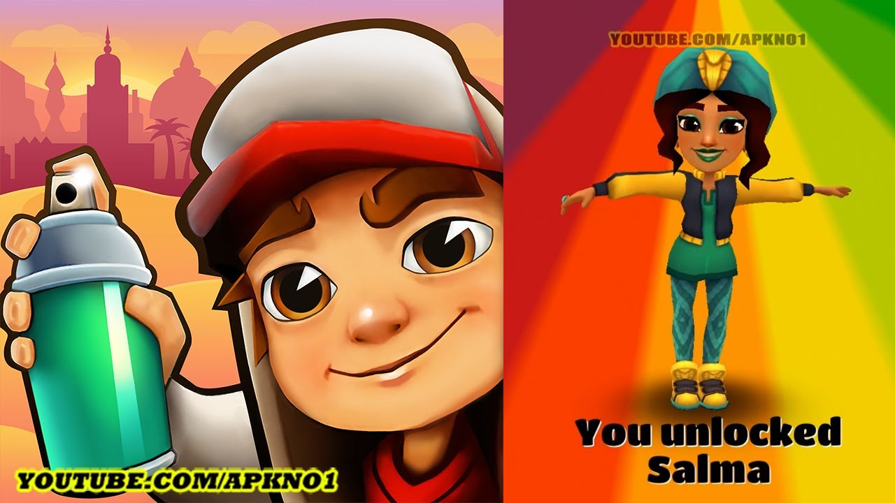Subway Surfers World Tour 2017 - Marrakesh - New Character Salma