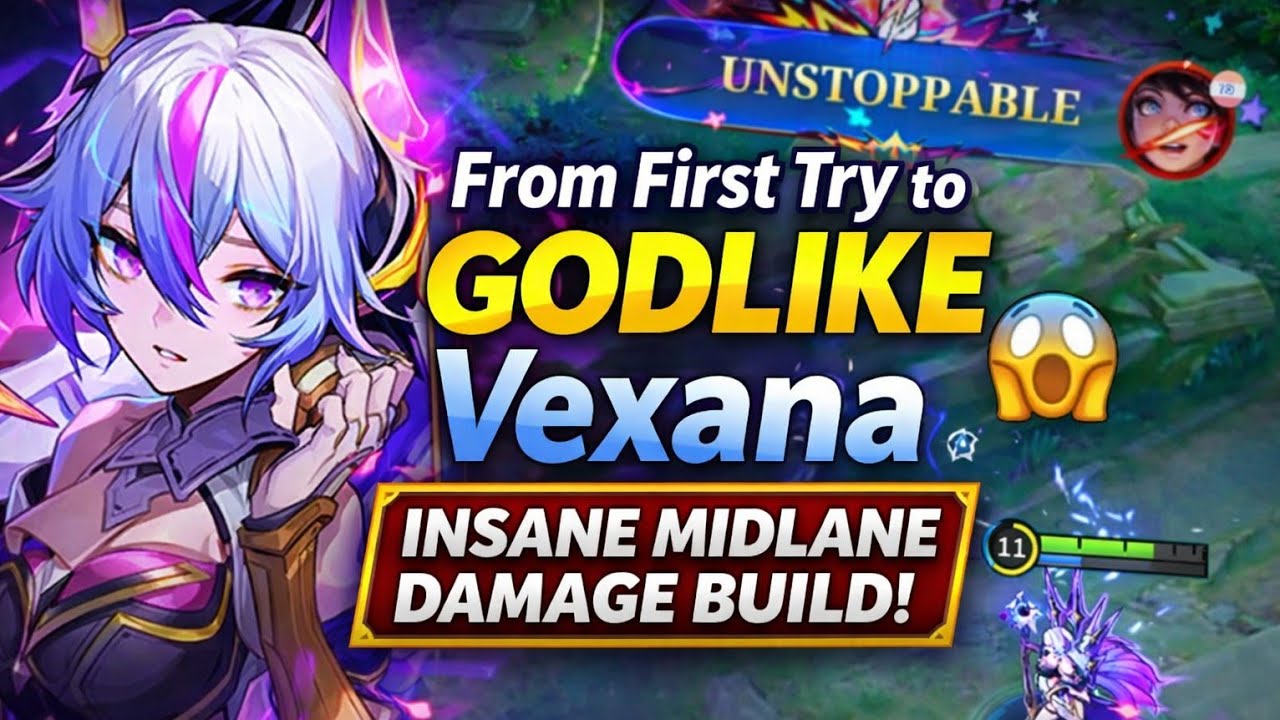 Unbelievable first game with Vexana and she already feels BROKEN 😱 ( Build Top 1 Global vexana) 
