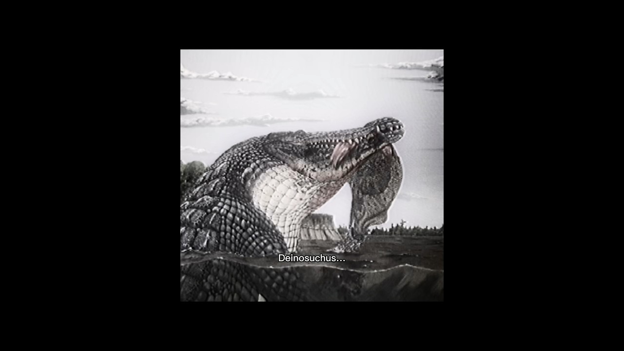 This Croc was deadlier than the Dinosaurs&hellip; #deinosuchus #dinosaur #prehistoric #crocodile #animals