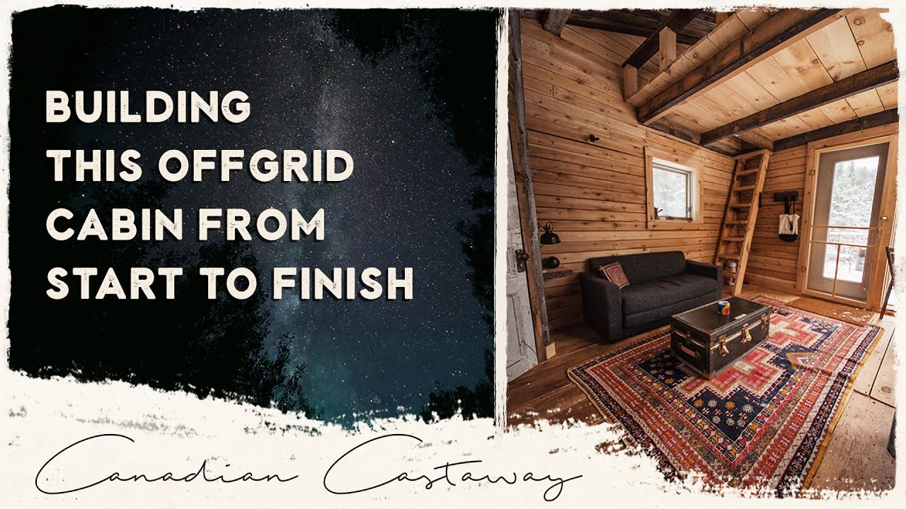Building This Off Grid Stargazing Cabin From Start to Finish