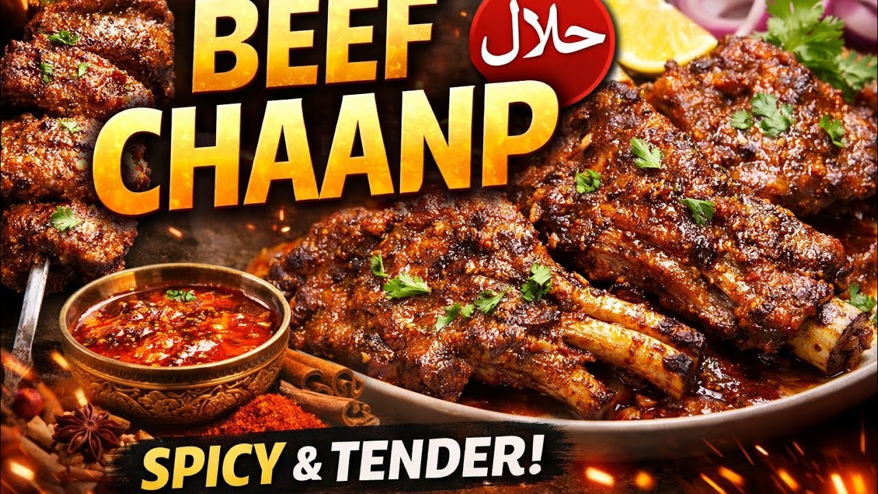 Beef Chaanp Recipe Video | #recipeoftheday#recipe#chaap#cooking#food#indianfood#desicooking 