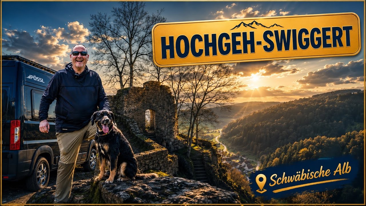 Hochgehswiggert - Traumwanderung durchs Lautertal mit Felsen, Burgen und tollen Blicken