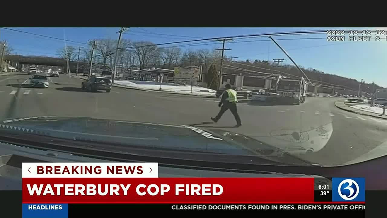 Waterbury officer fired after investigation into traffic stop