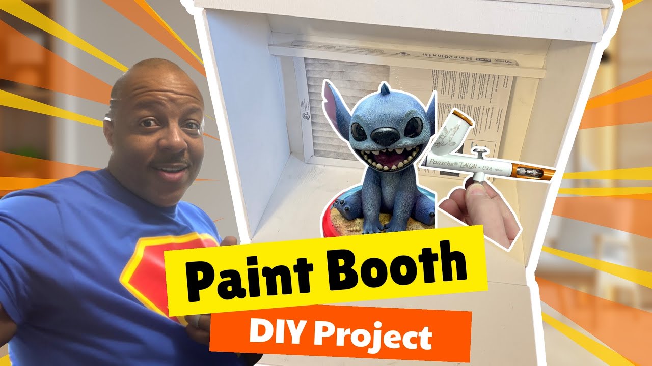 I Built A DIY Paint Booth For Airbrushing