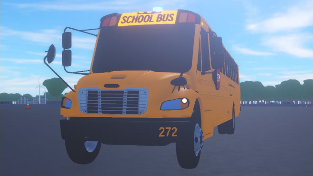 Driving An AM Route For The Elementary School (Bus 272)