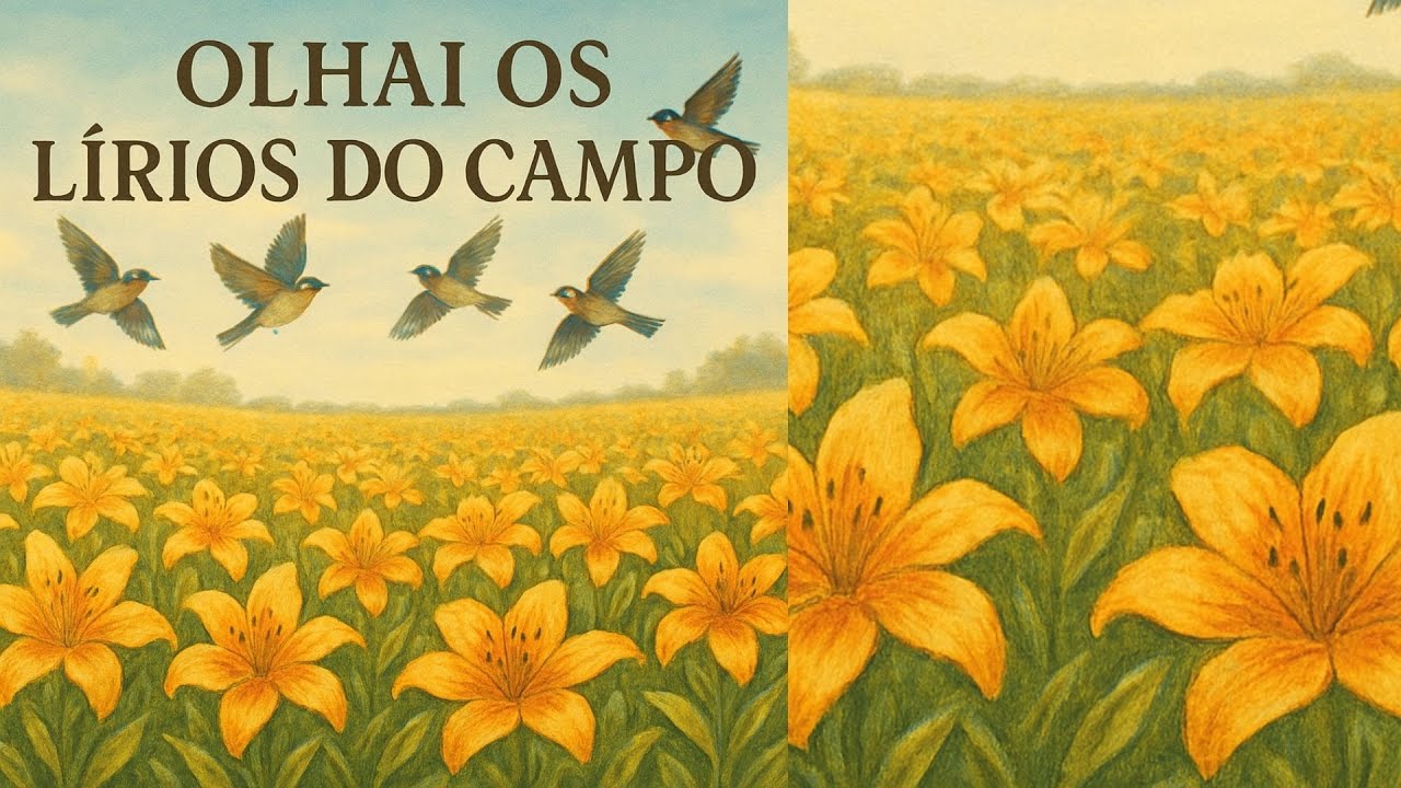 Olhai Os Lírios Do Campo #músicacristã #louvoreadoração #hinocristão #gospel