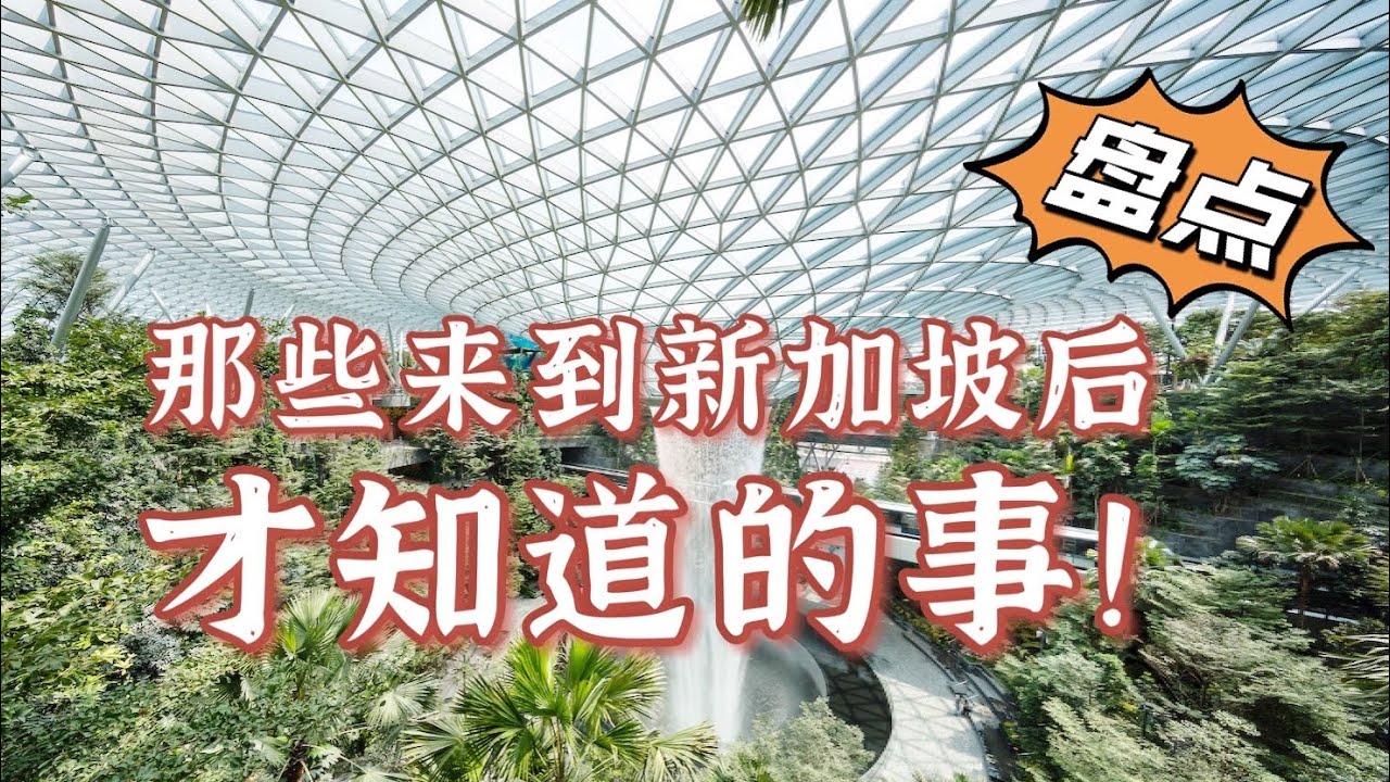 有些匪夷所思！那些来到新加坡后，才知道的事！看看你中招几个？【狮城Talk】