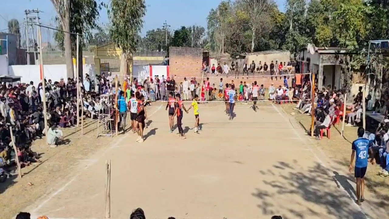 karaunda vs bankagaun volleyball tournament sisoranasir