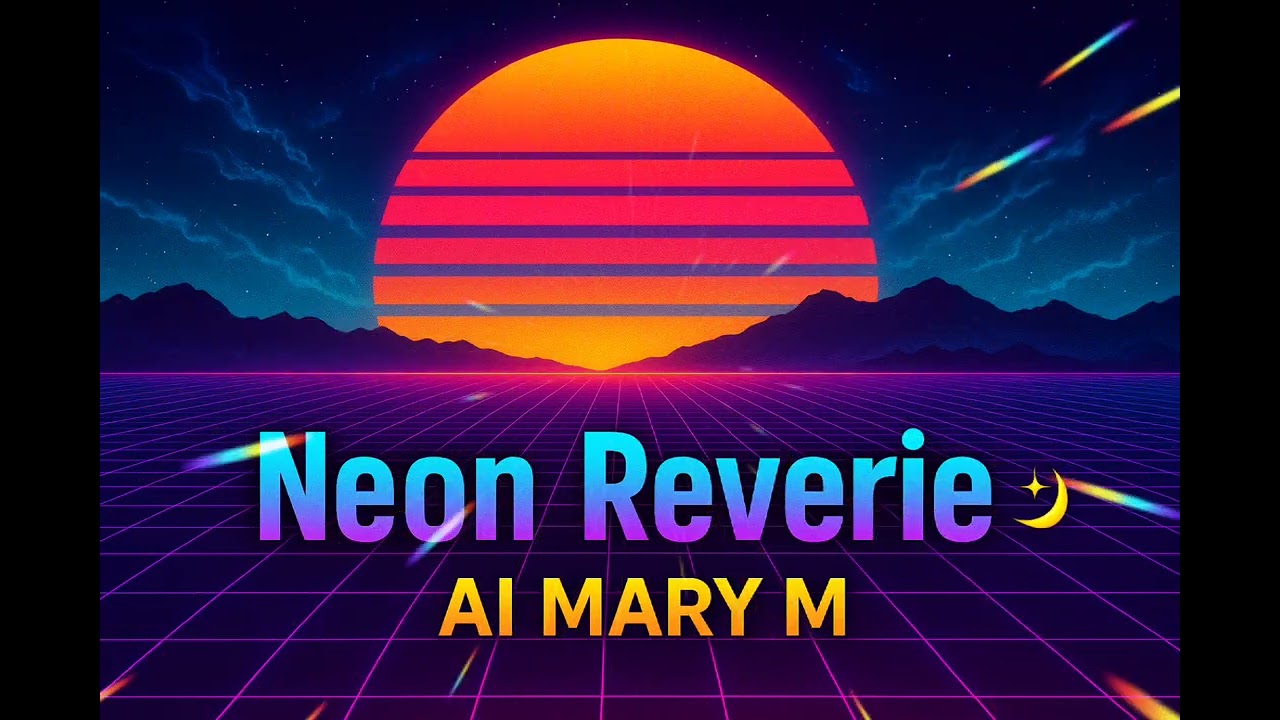 Neon Reverie 🌙 AI MARY M | Relaxing Chill Cinematic Vibes