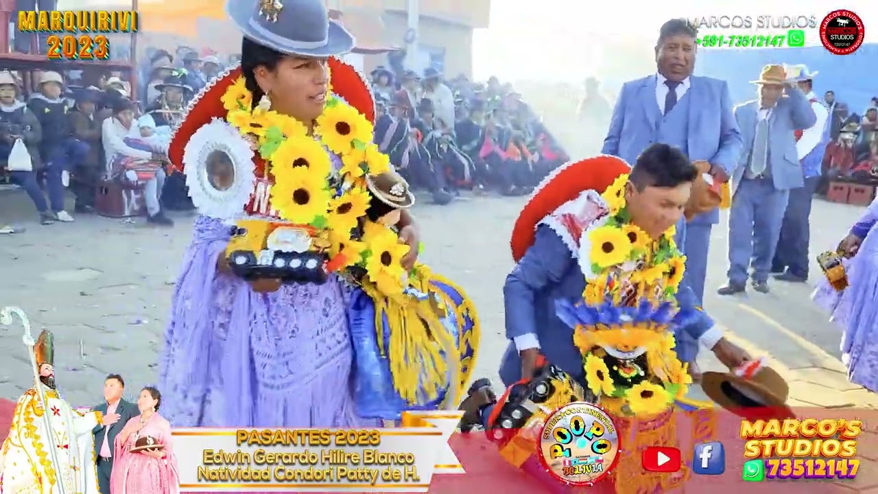 ENTRADA FOLKLÓRICA MORENADA TRANSPORTE PESADO CENTRAL MARQUIRIVI 2023 - MARCOS STUDIOS