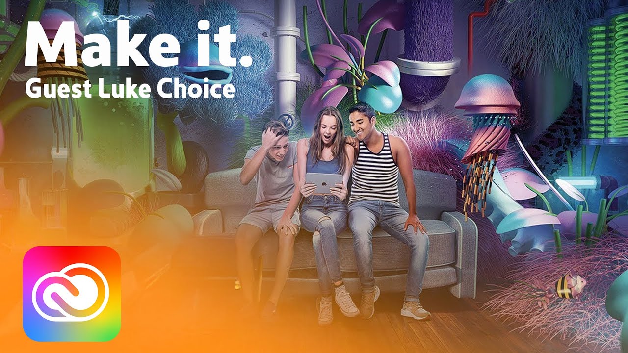 Luke Choice on Learning 3D Tools In Cambodia and The Secrets To His Typography | Creative Cloud