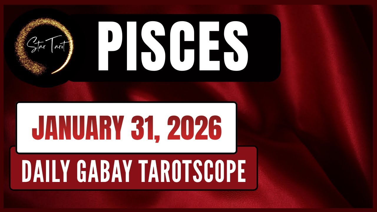 ANO'NG KAILANGAN MONG MALAMAN NGAYON PISCES JANUARY 31, 2026  💫DAILY GABAY TAROTSCOPE