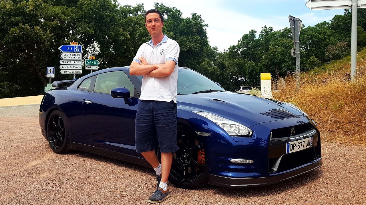 Nissan GTR accélération, son, essai (track edition)