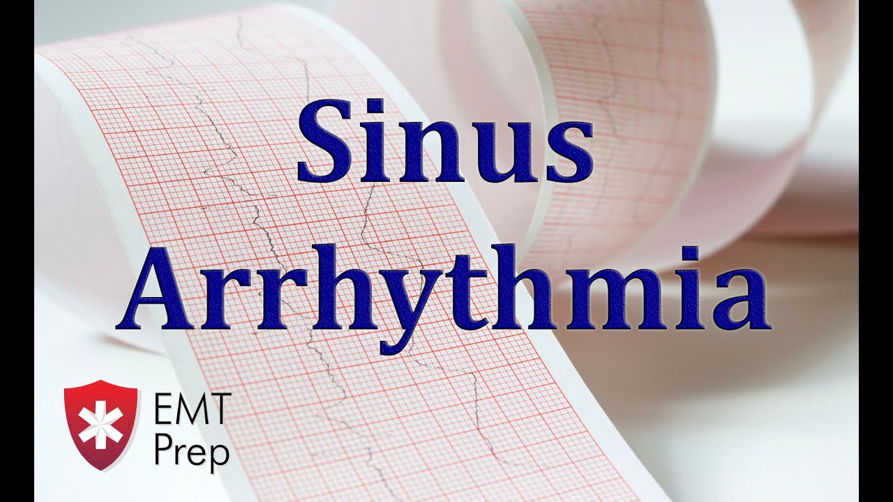 Синусовая аритмия ЭКГ - EMTprep.com