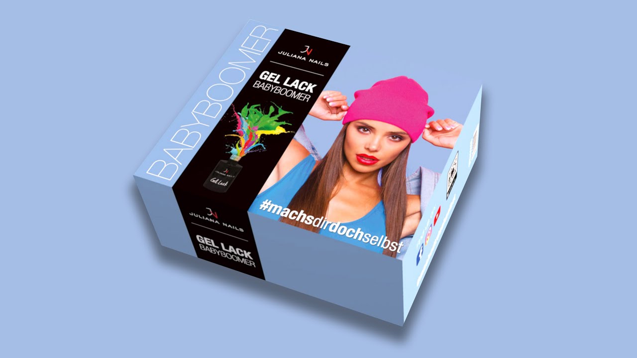 How to: Gel Lack Set Babyboomer - Tutorial & Anleitung | Juliana Nails #babyboomer #gellackset
