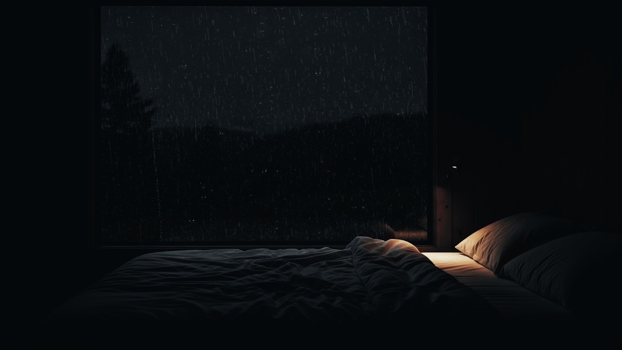 Calm Rain Sounds for Sleeping 🌙 | Gentle Night Rain
