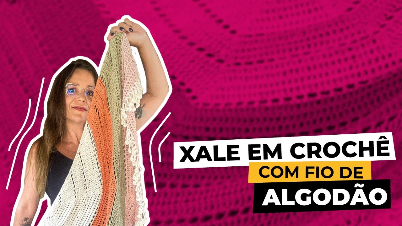 Xale Debora - Parceria paga com Pingouin