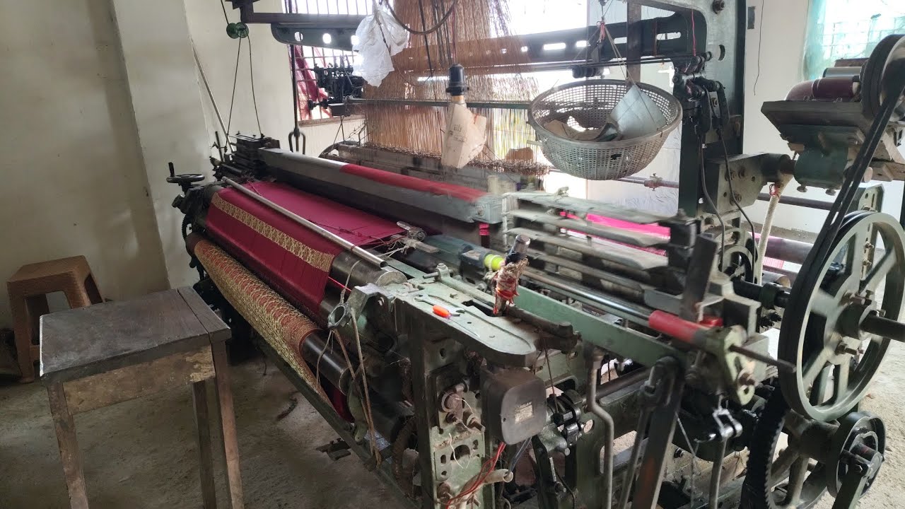 BANARSI PURE SAREE MANUFACTURING BY HANDLOOM 🥻❤️ MEKING 7524809974