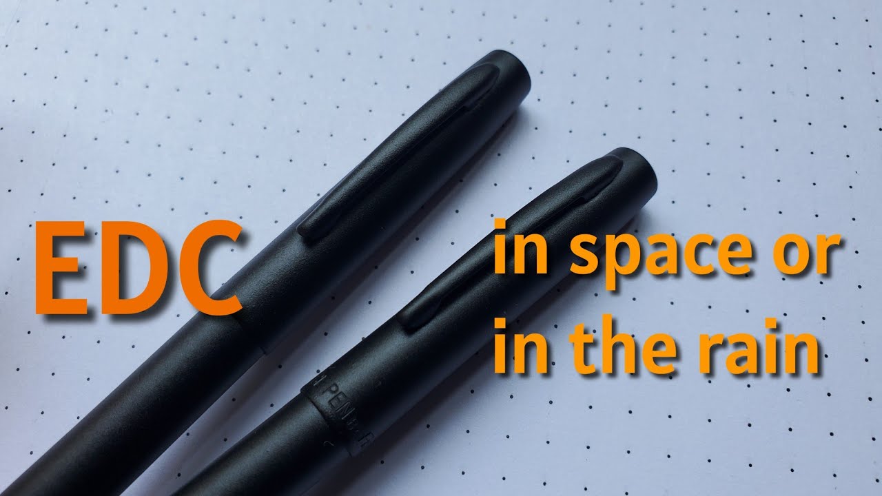 Fisher Space Pen vs. Rite in the Rain: It's a Draw (An EDC Pen Review)