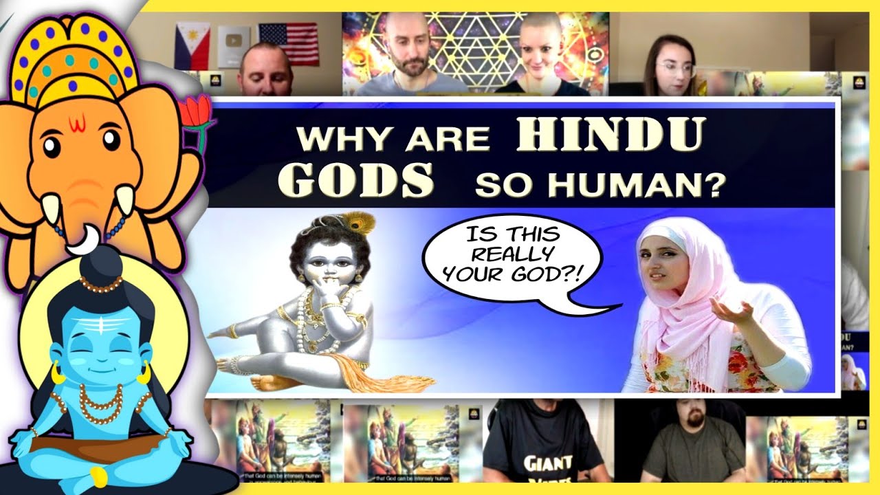 Why are Hindu Gods 🙏😮 so Human? (Hinduism Vs Christianity & Islam) Reaction Mashup