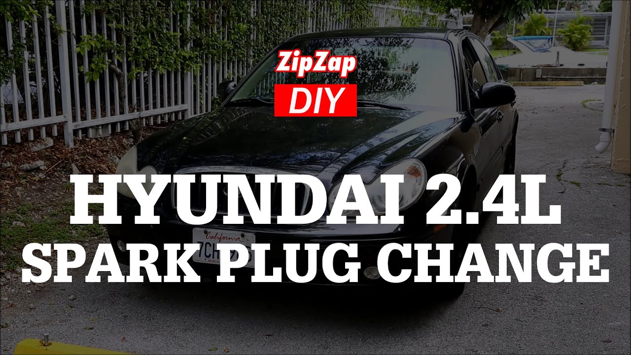 Замена свечей зажигания Hyundai Sonata 2.4L, список инструментов, зазоры и моменты затяжки