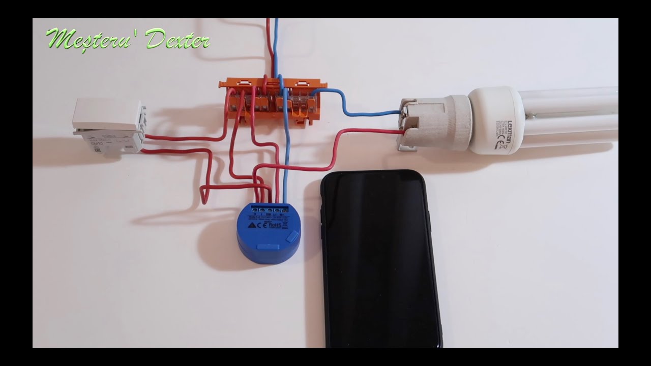 Shelly 1 - descriere, probleme instalare si exemple scheme de montaj