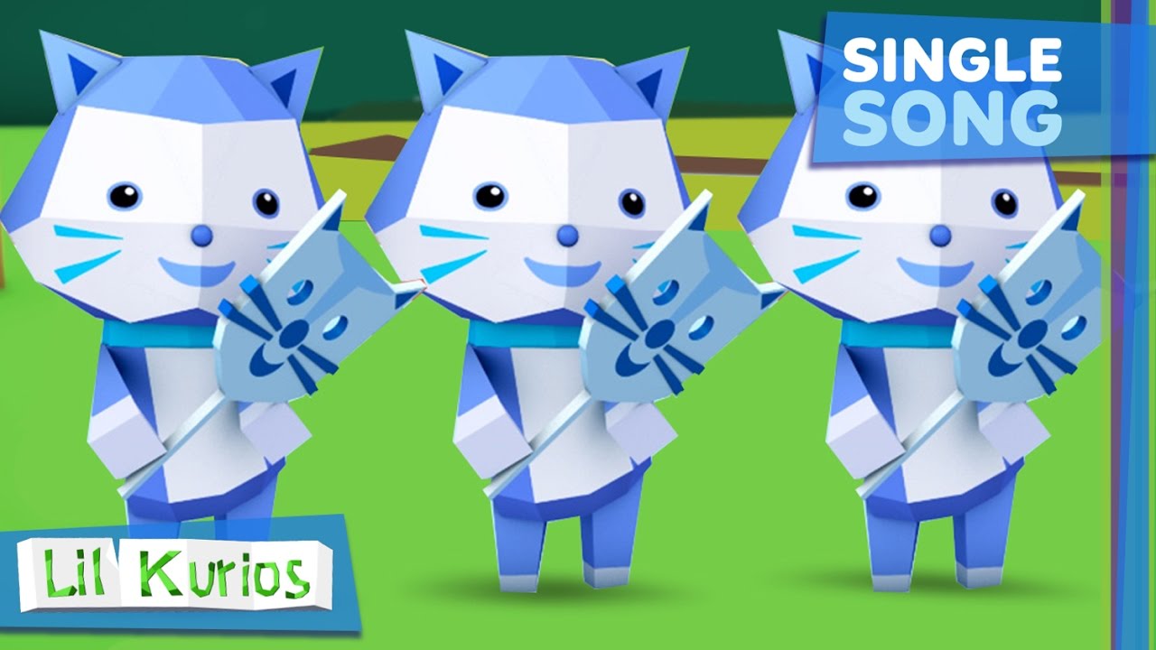 Three Little Kittens | Nursery Rhymes & Kids Song | Lil Kurios