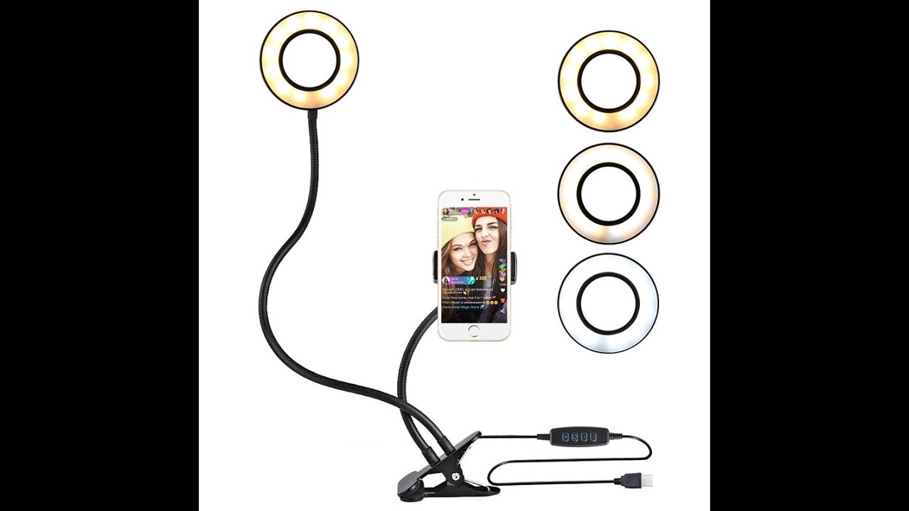 Ring Light P/grava&ccedil;&atilde;o Foto Youtuber Professional Live Stream
