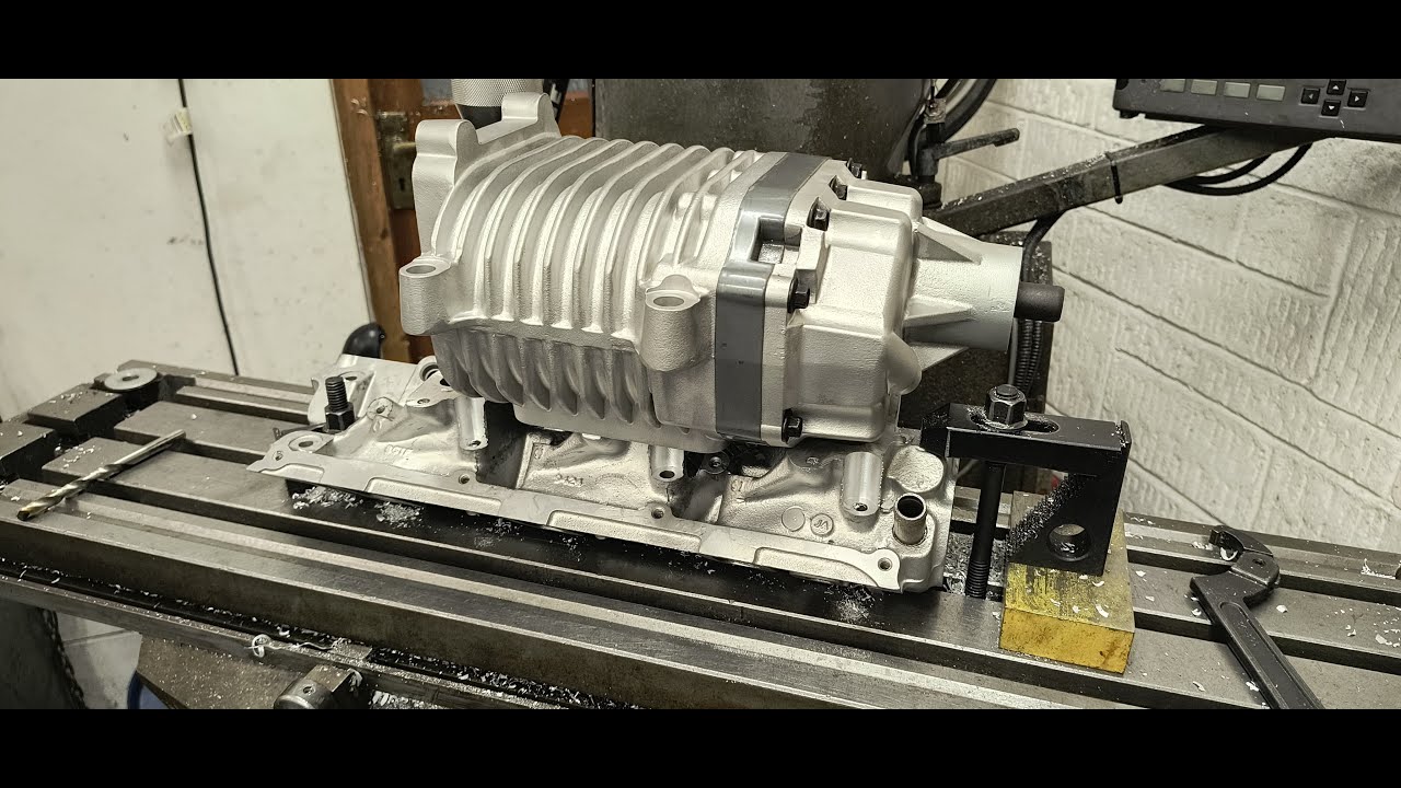Eaton M90 to Ford 2.9 V6 draw through conversion part 1