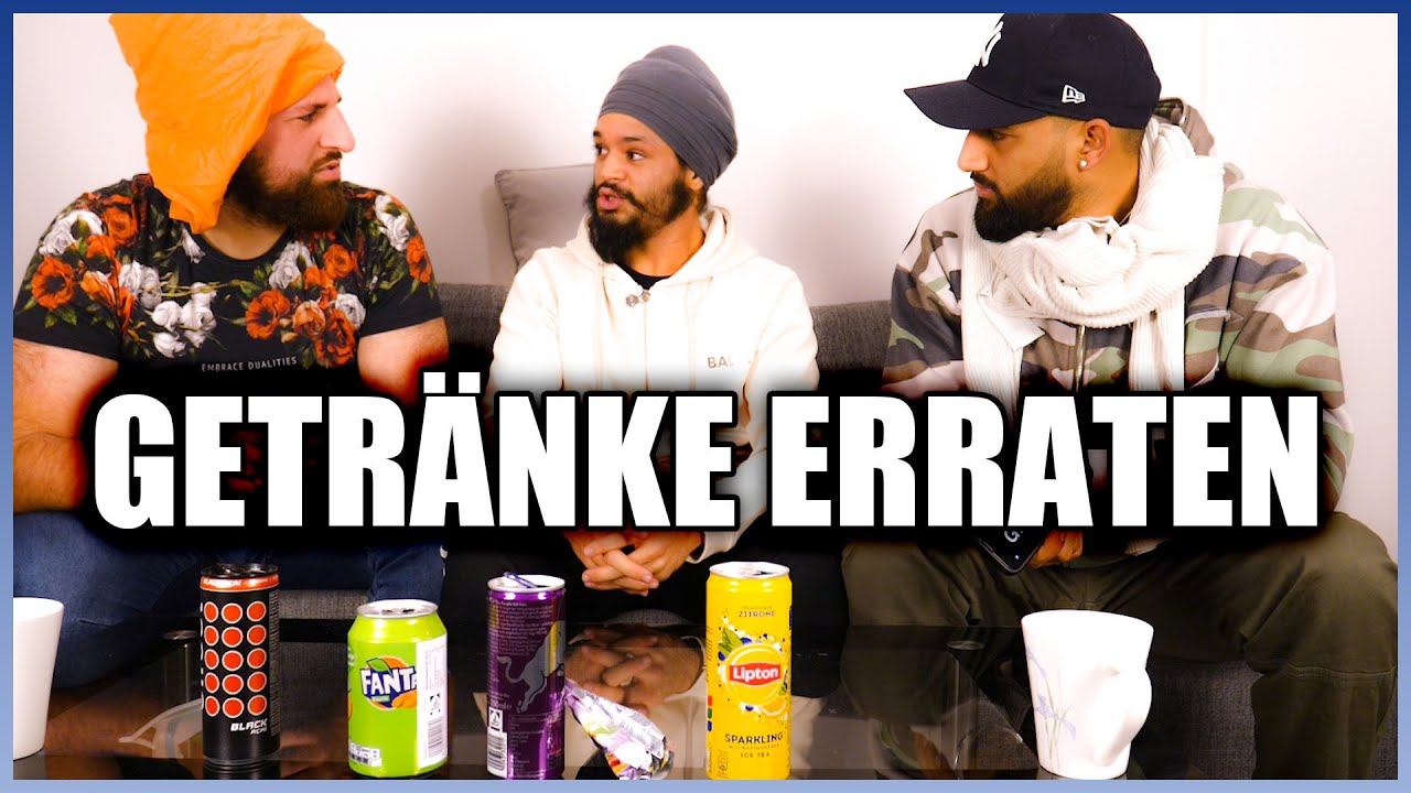 GETRÄNKE ERRATEN 👅 | Wer hat den besseren GESCHMACK 😂 | GLCEMBER ❄️