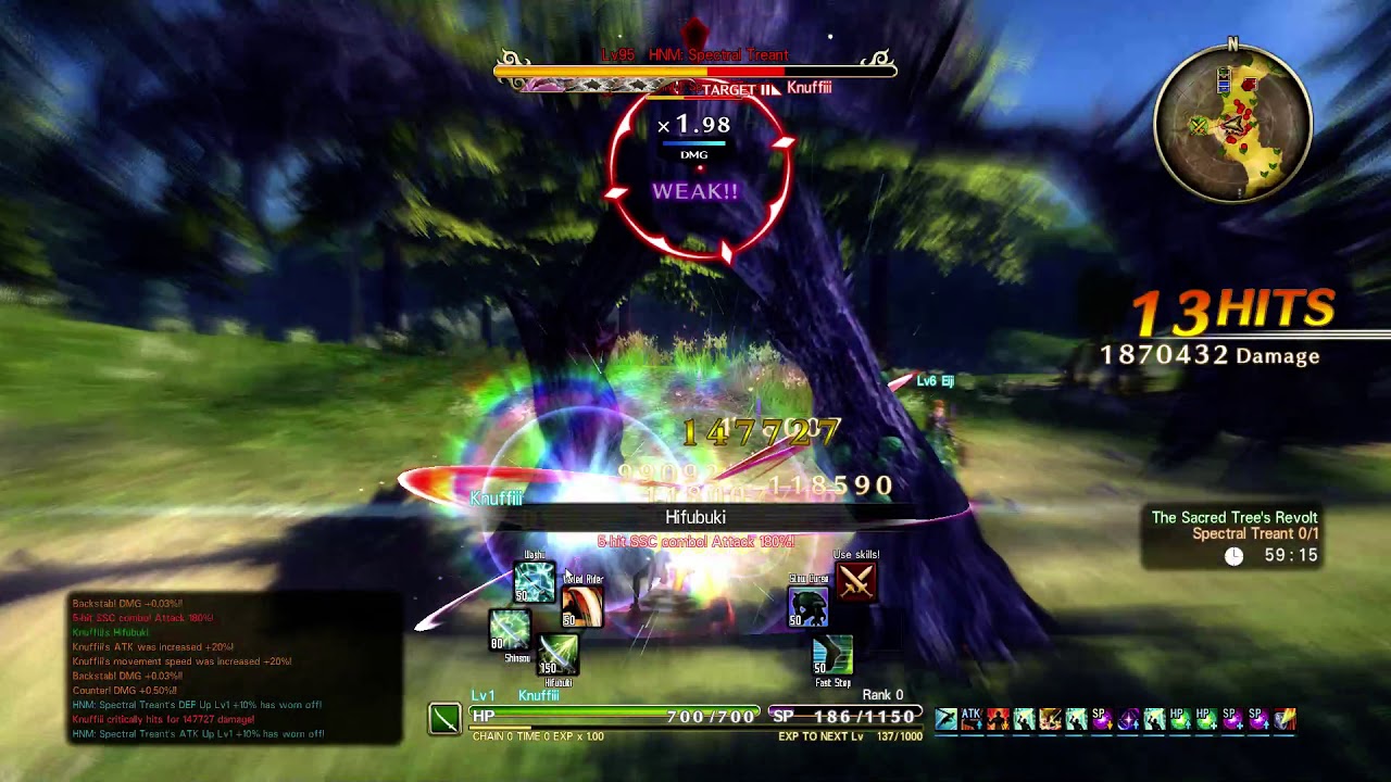 [SAO: Hollow Realization] How to kill HNMs on Level 1