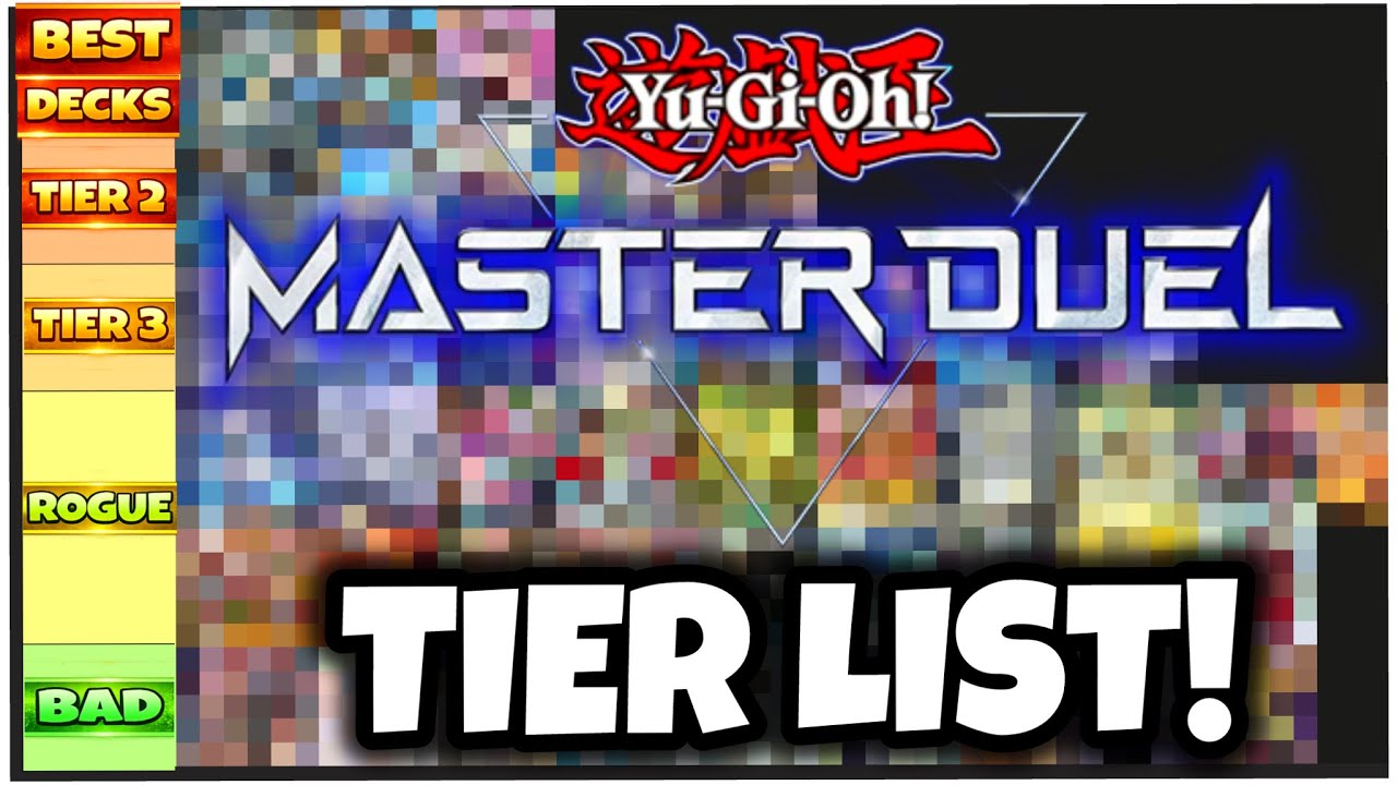 TIER LIST! BEST & WORSE DECKS in MASTER DUEL!