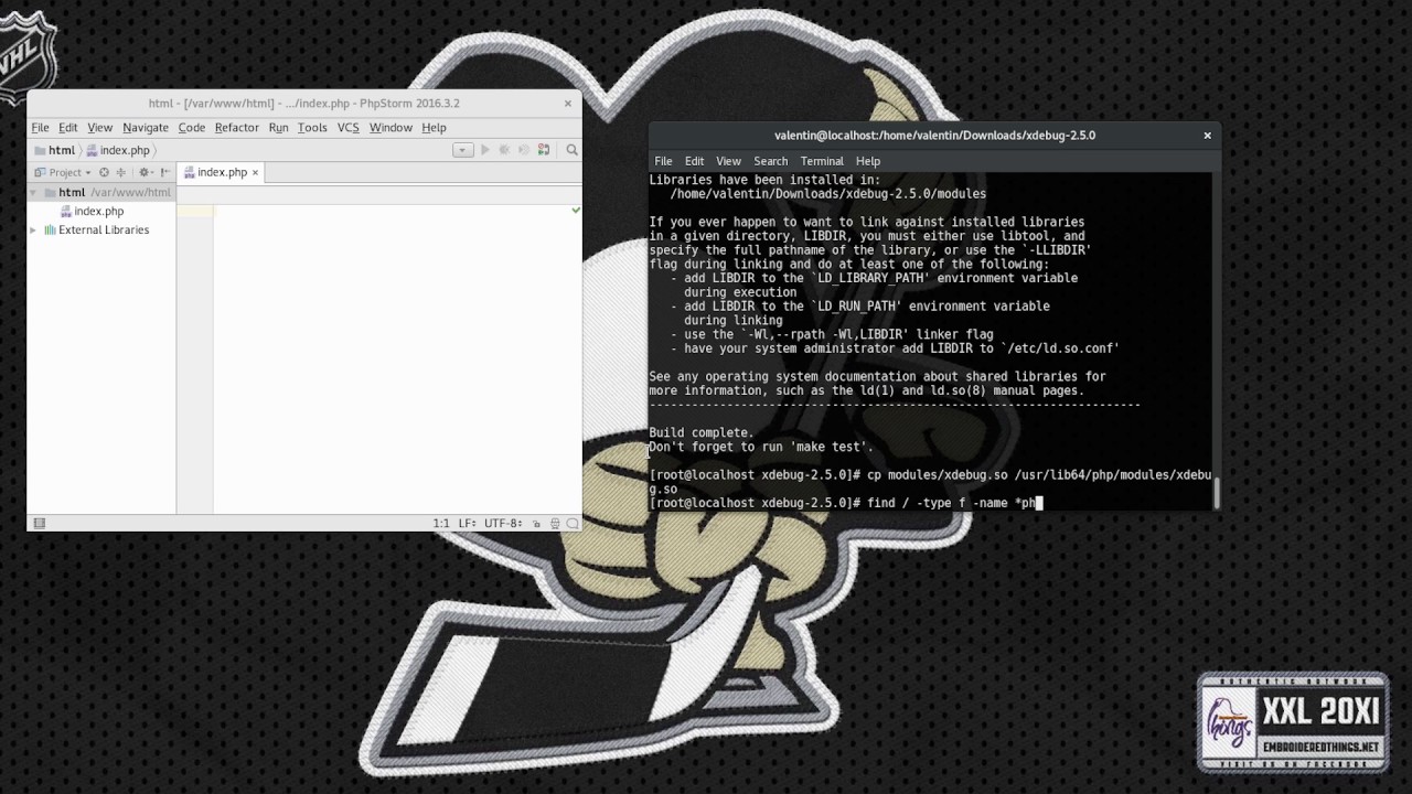 how to install php7.1 xdebug on a linux based system