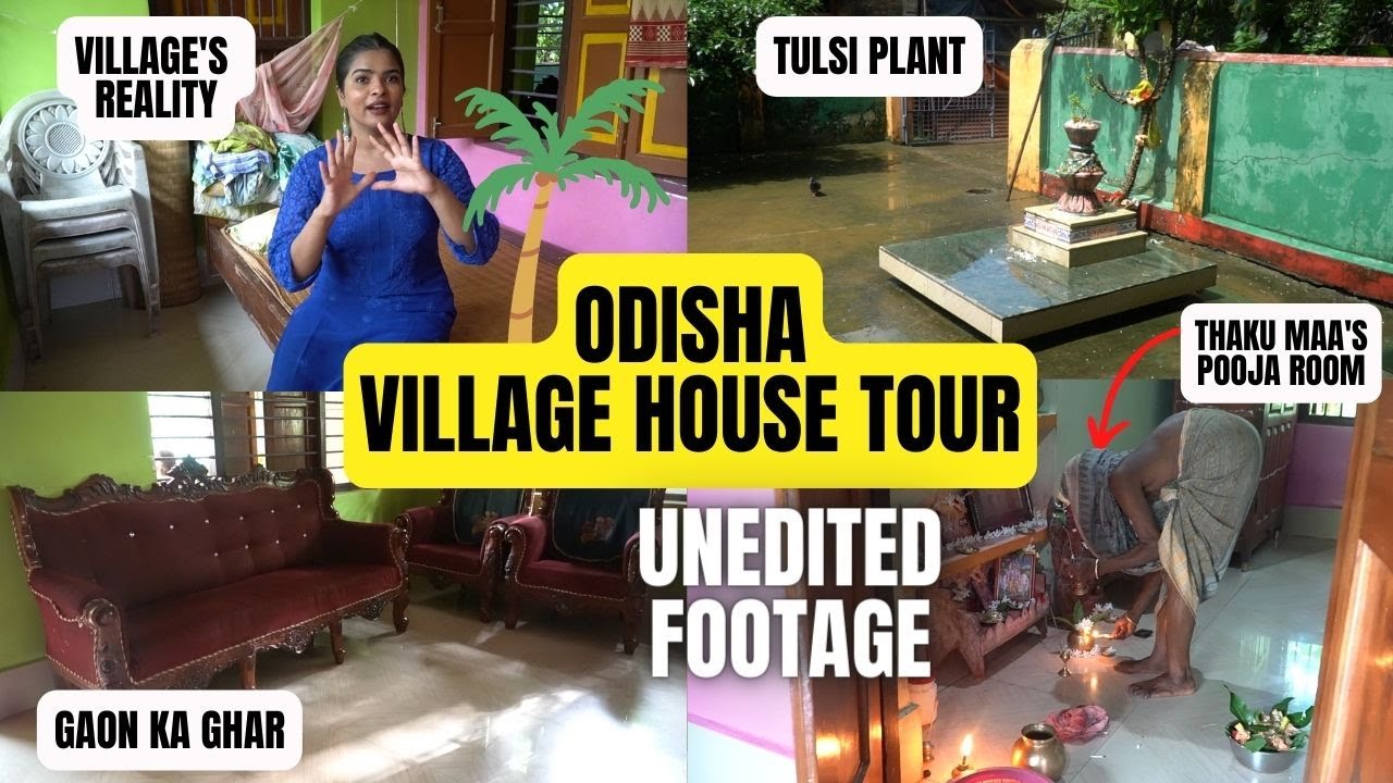 my Village House & तालाब Tour ( in Odisha )🌴🏡 | Raw & Unfiltered Footage | Shalini Mandal