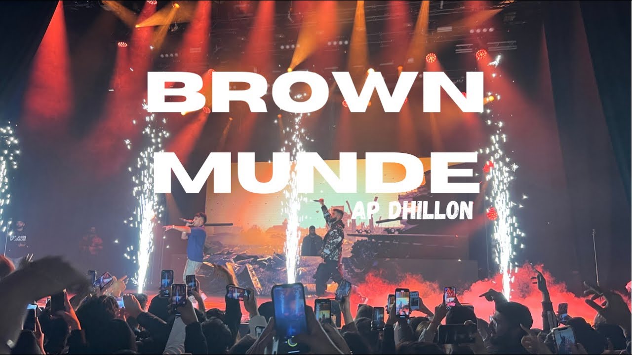 Brown Munde Live | London 2022 | AP Dhillon Gurinder Gill Shinda Kahlon