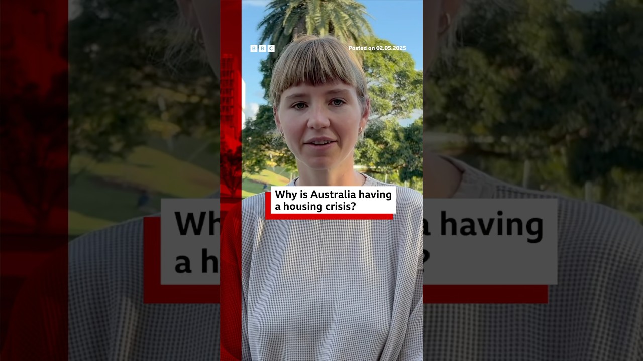 Australia's housing crisis front of mind for voters ahead of election. #Australia #BBCNews