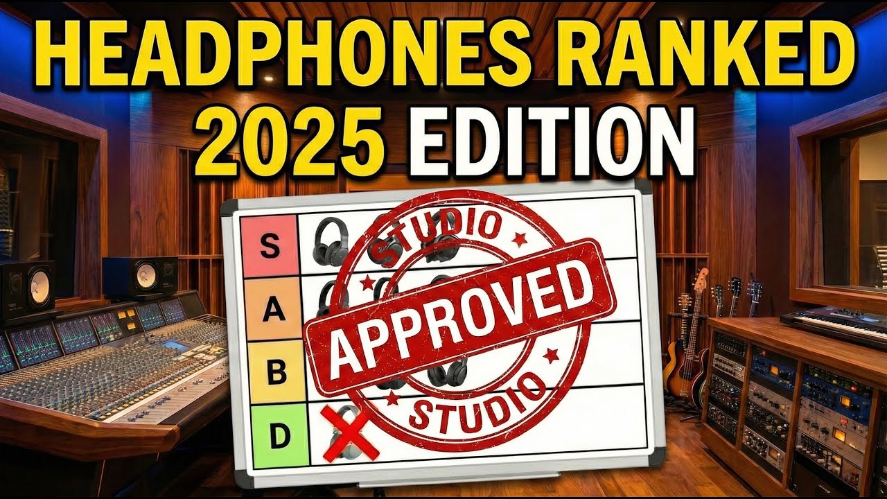 We ranked EVERY headphone we tried this year 2025 (MIX/MASTER)