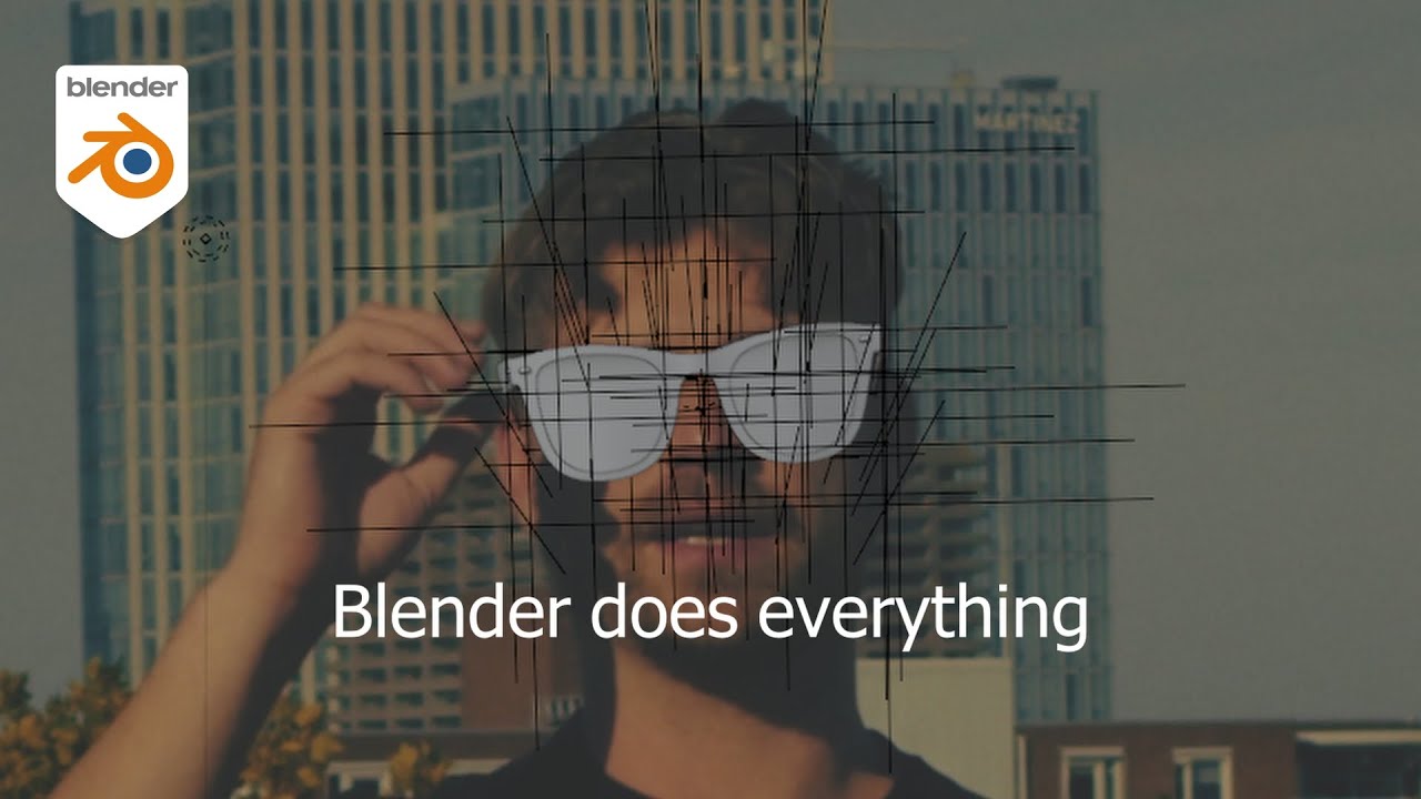 Отслеживание лица в Blender