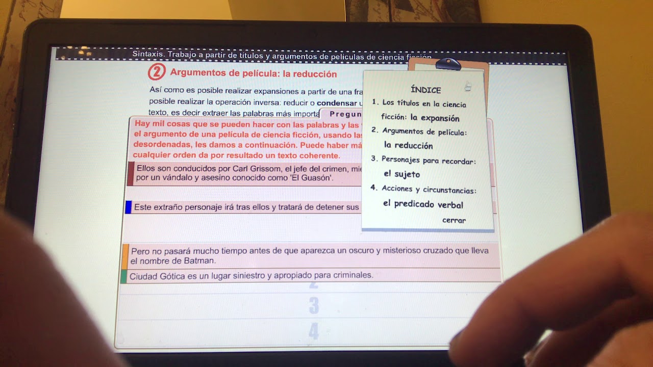 C&oacute;mo abrir y usar el programa interactivo?