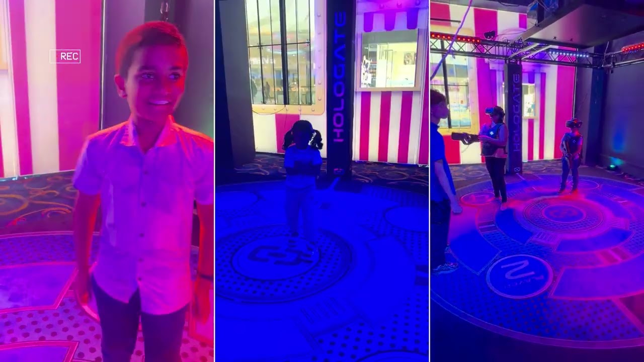 Sheyvo and Zoe fun videos goes to playdium