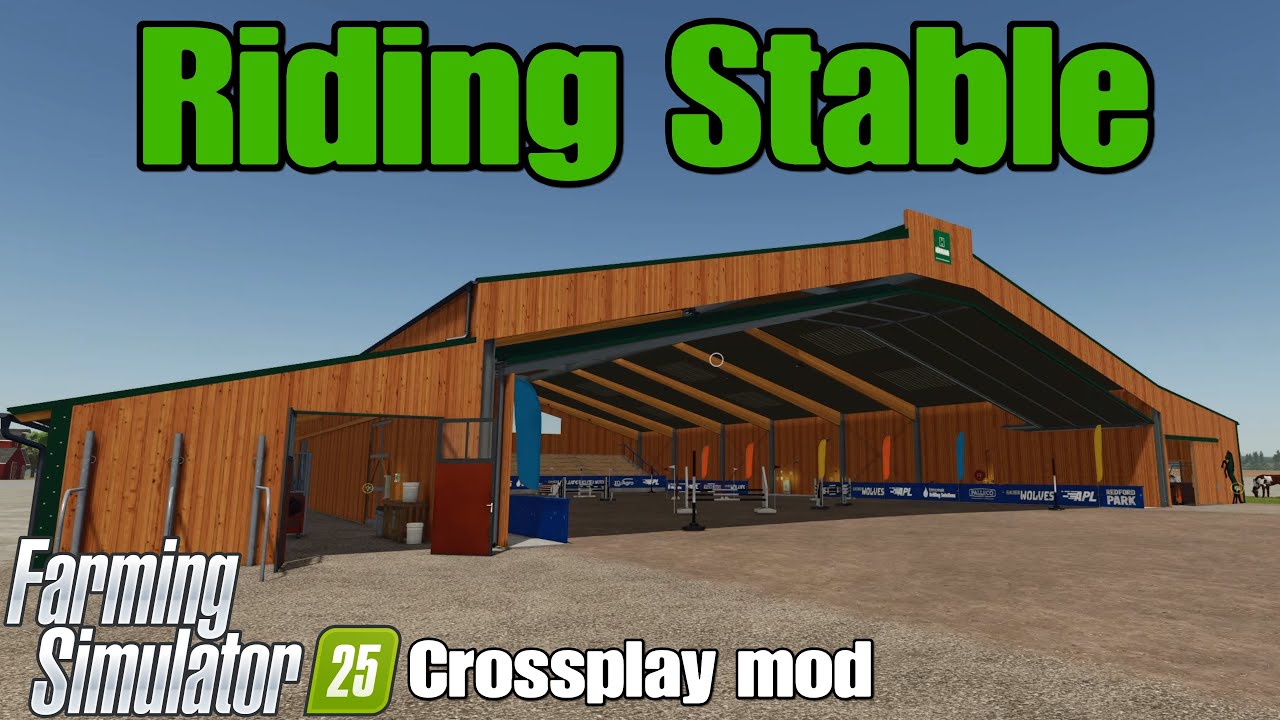 Riding Stable / FS25 crossplay mod