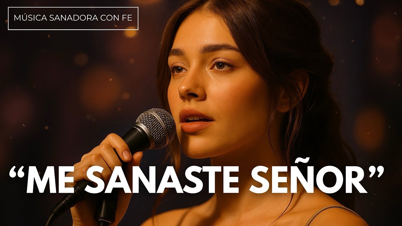 Me Sanaste Señor - Una Canción que Sana el Alma | Música Cristiana que Abraza💖🌺