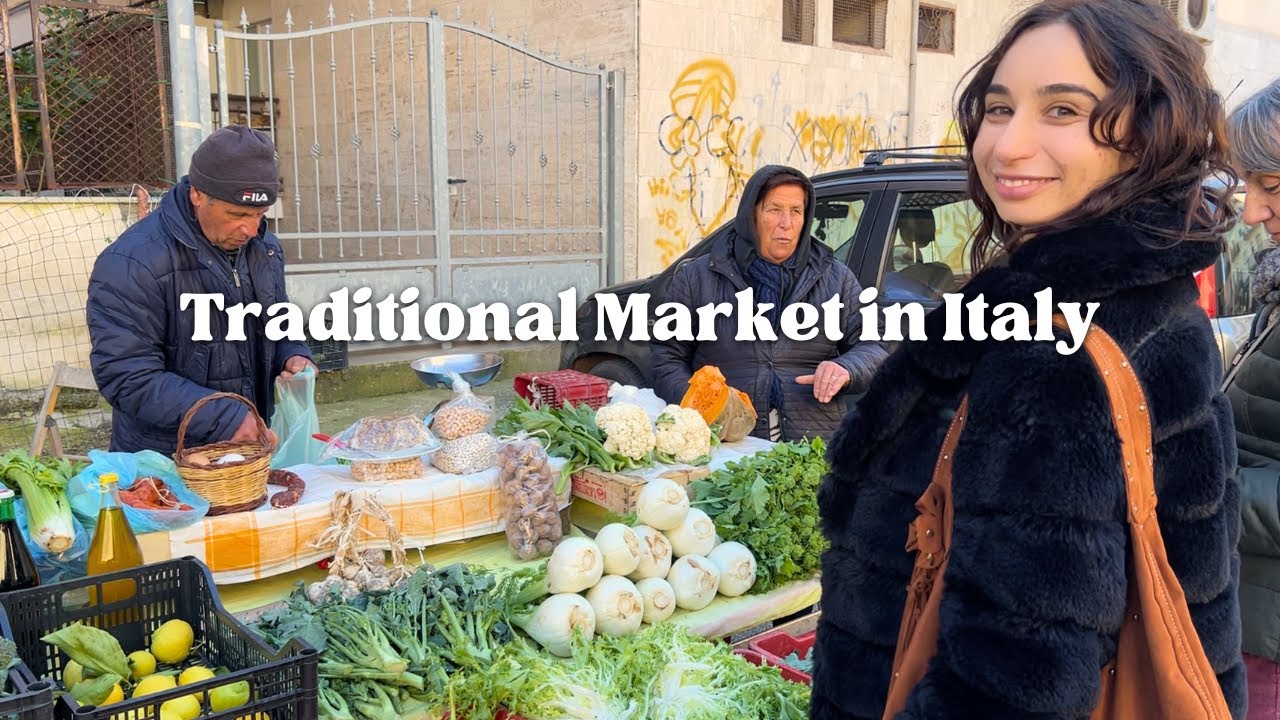 This is what a real Italian village market looks like (family grocery)