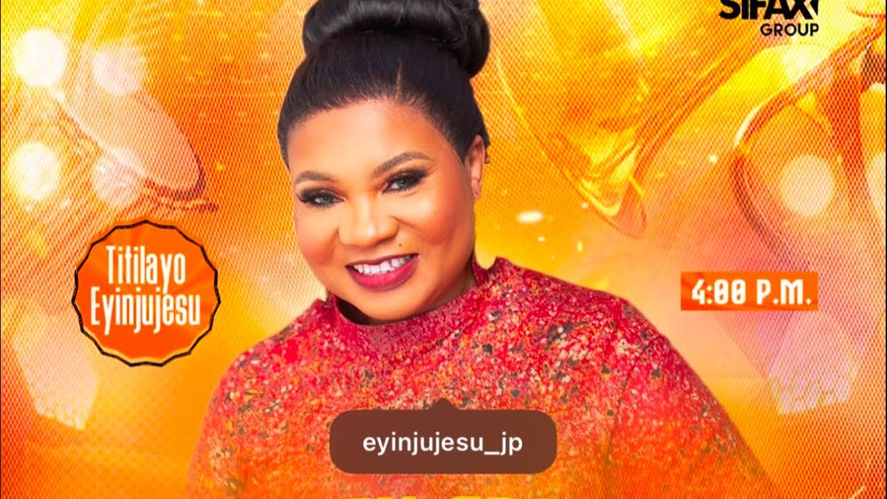 TITILAYO EYINJUJESU LIVE Song Ministration  @ SIFAX GROUP ANNUAL THANKSGIVING 2025